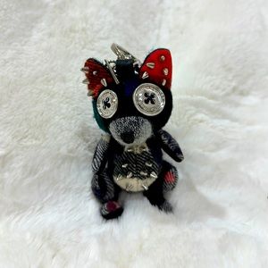 Burberry raccoon, handbag, accessory